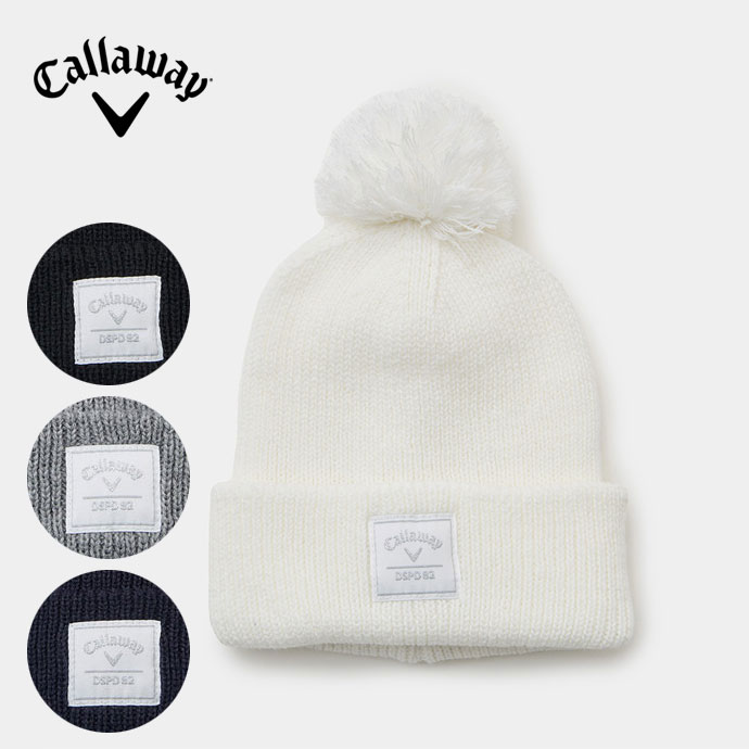 レディース キャロウェイ ゴルフウェア キャップ ビーニー C25291215