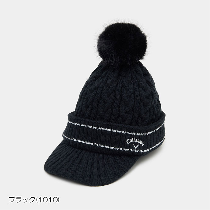レディース キャロウェイ ゴルフウェア キャップ ビーニー C25291218