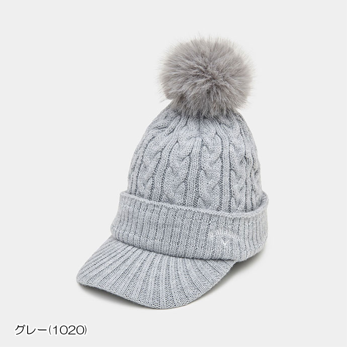 レディース キャロウェイ ゴルフウェア キャップ ビーニー C25291218