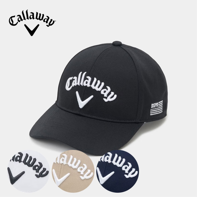 メンズ キャロウェイ BASIC FLAT CAP 26 JM C26990105 男性用 春 夏