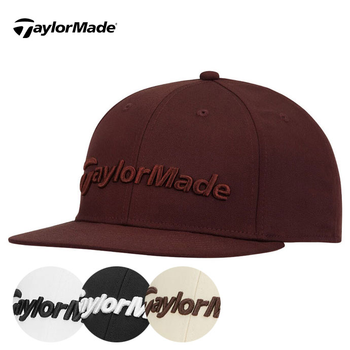 メンズ テーラーメイド ゴルフウェア キャップ EG フラットビル