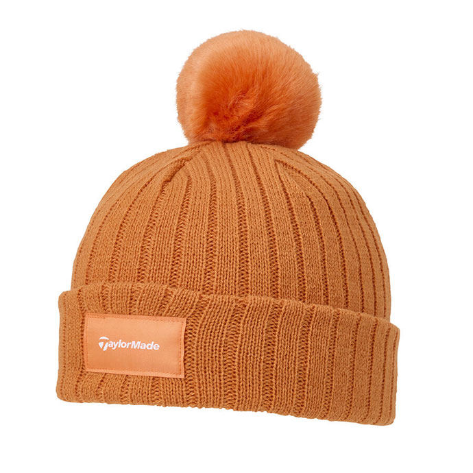 レディース テーラーメイド ゴルフウェア キャップ ポンポンニット