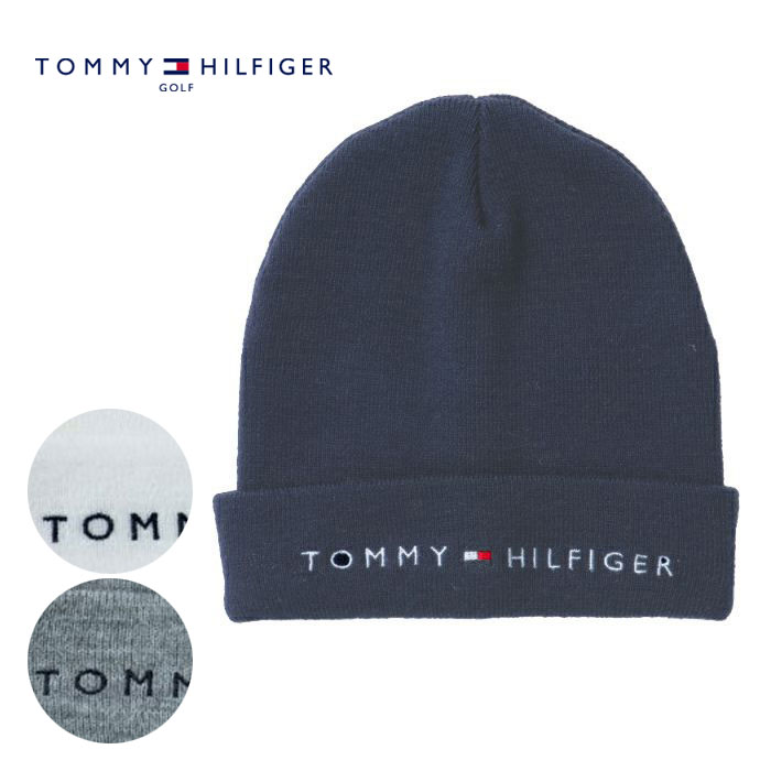 メンズ トミーヒルフィガー ゴルフウェア キャップ ベーシックビーニー