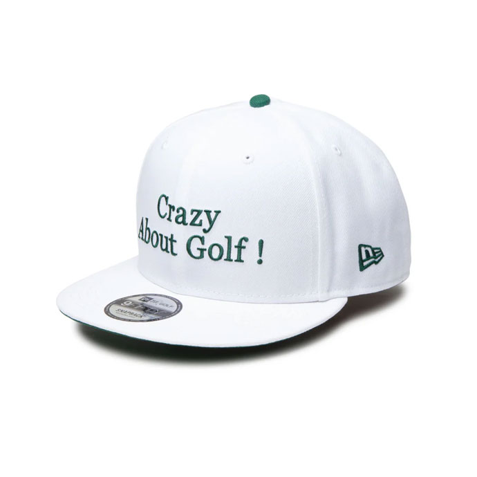 ニューエラ ゴルフウェア キャップ 950 CRAZY ABOUT GOLF WHI 14409955