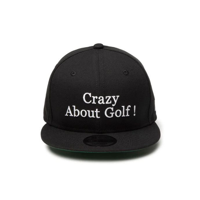 メンズ ニューエラ ゴルフウェア キャップ 950 CRAZY ABOUT GOLF BLK