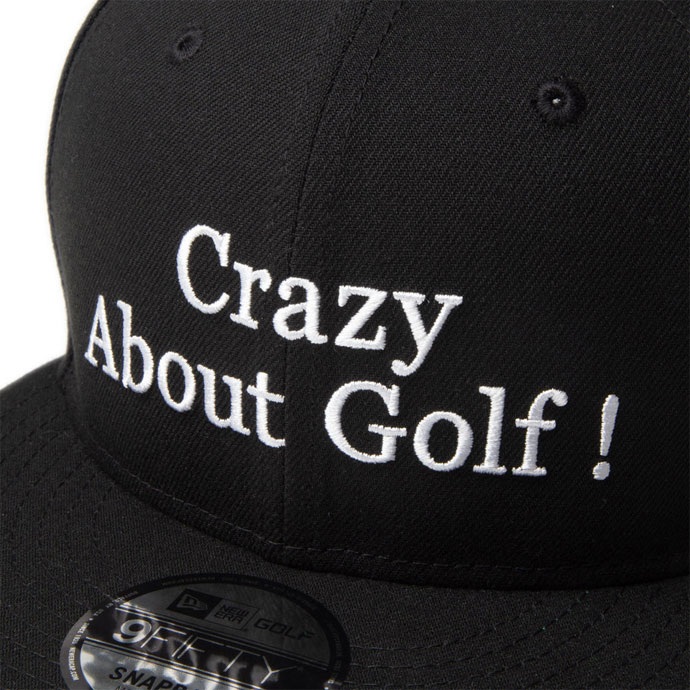 ニューエラゴルフ 9FIFTY Crazy About Golf ブラック | ゴルフ | ニューエラオンラインストア