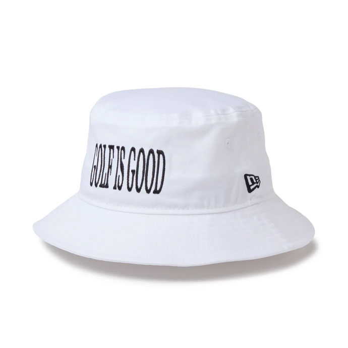 メンズ ニューエラ GF BUCKET01 GOLF IS GOOD WHI 14747183 男性用 春