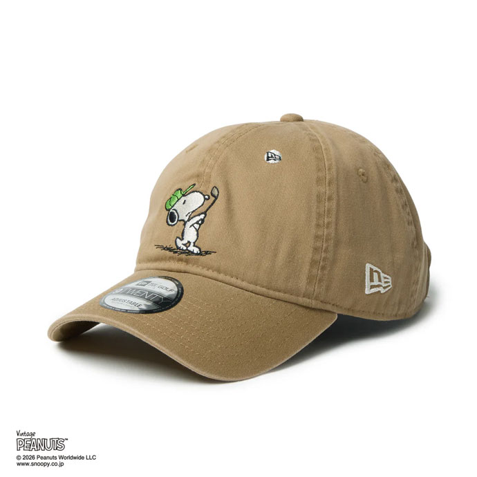 メンズ ニューエラ GF 920 PEANUTS SWING KHA 261 14865326 男性用 春
