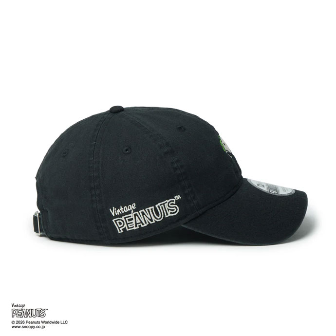 ニューエラ　ゴルフ　adjustable メンズ ニューエラ GF 920 PEANUTS SWING BLK 261 14865327 男性用 春