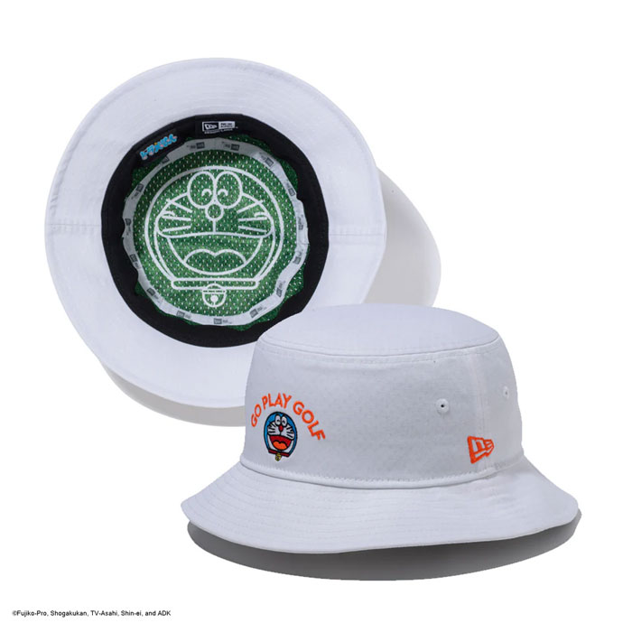メンズ ニューエラ GF BUCKET-01 DORAEMON GPG WHI 14935394 男性用 春