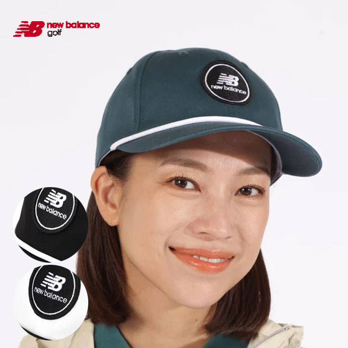 ニューバランス ゴルフウェア キャップ SEMI-CURVED BRIM CAP 5187004