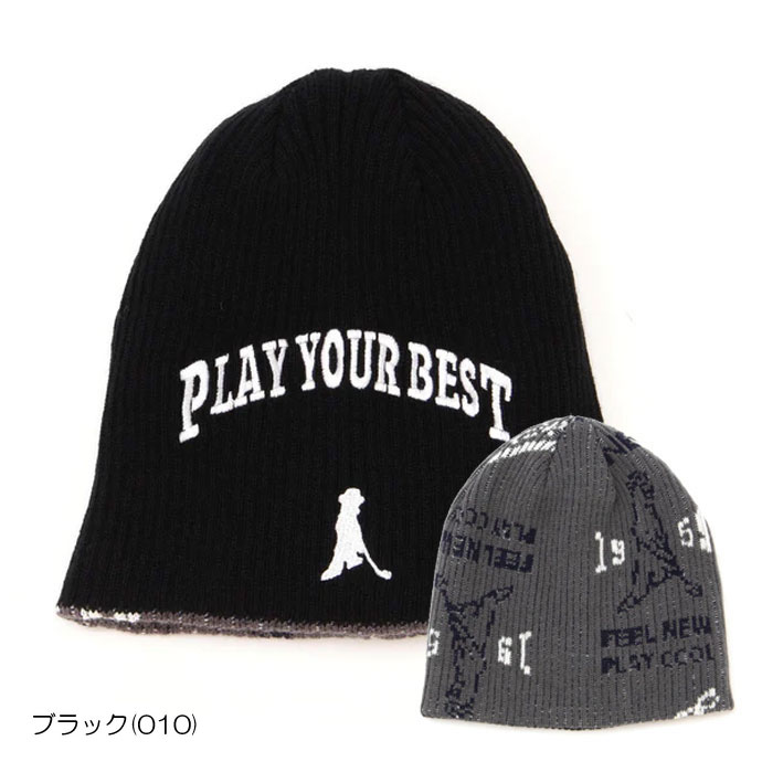 メンズ ピン ゴルフウェア キャップ Mr．PINGリバーシブルニット