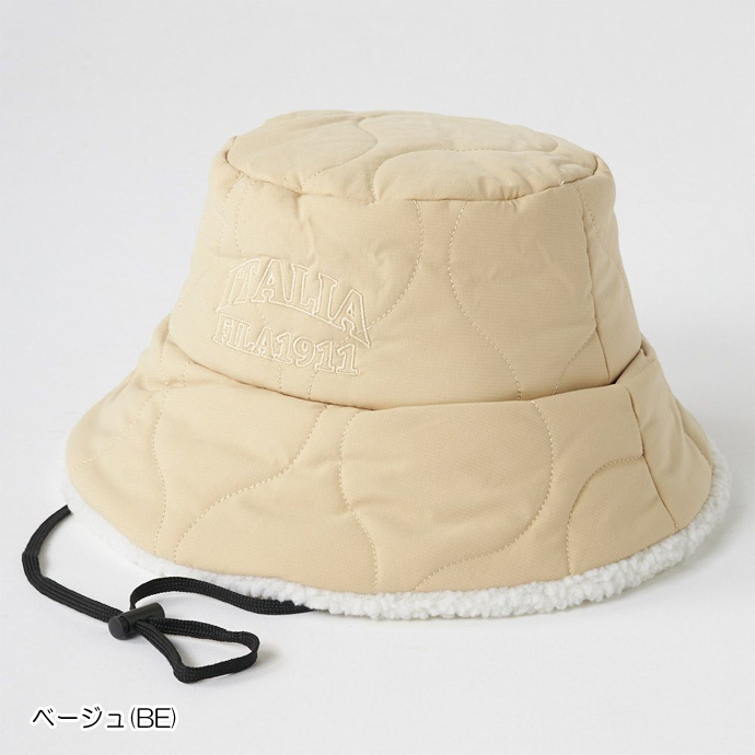 レディース フィラ ゴルフウェア キャップ 中綿バケットハット 795911