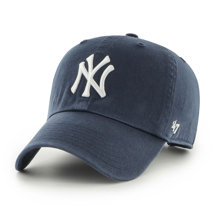 メンズ 47 ゴルフウェア キャップ 47 CLEAN UP YANKEES NAVY