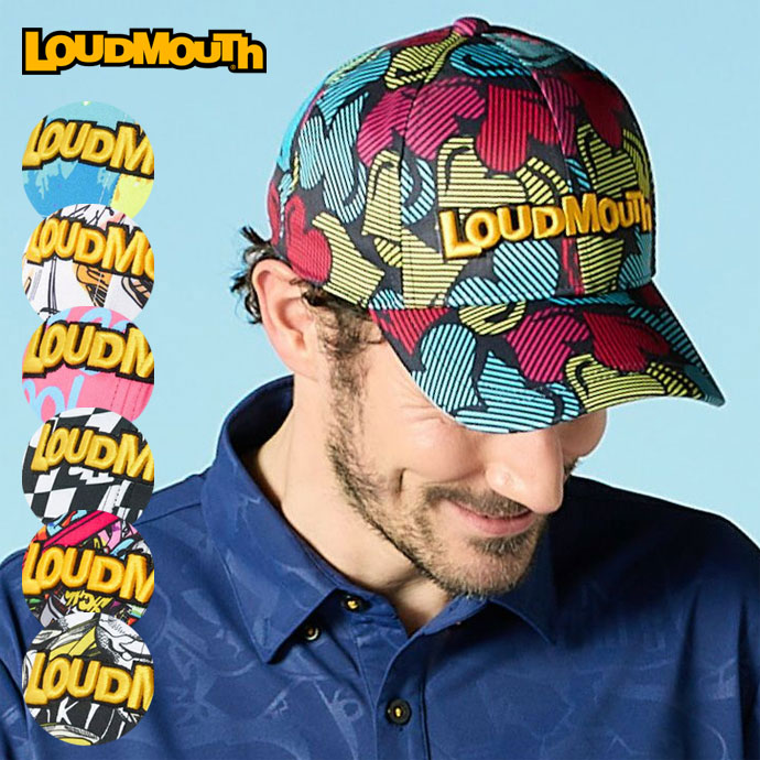 メンズ ラウドマウス ゴルフウェア キャップ 764900 男性用 | つるや