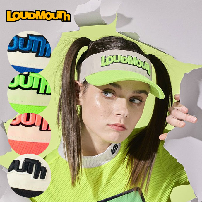 ラウドマウス ゴルフウェア キャップ 配色バイザー 765908965 男女兼用