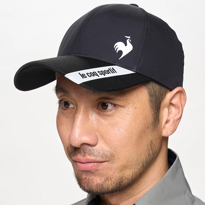 メンズ ルコック ゴルフウェア キャップ レインキャップ QGBXJC30 男性