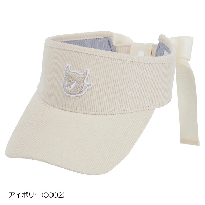 レディース ワック ゴルフウェア キャップ リボンバイザー 072254838