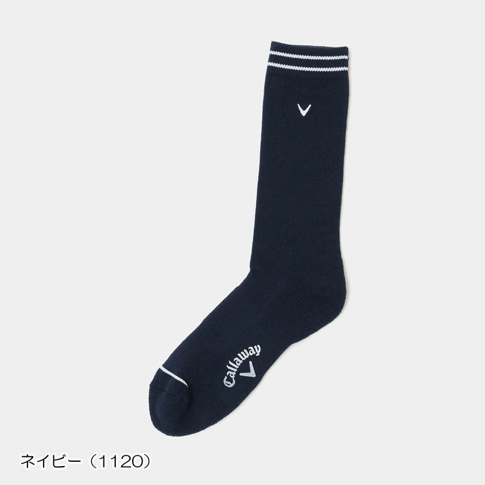メンズ キャロウェイ 年間定番 クルーソックス（パッケージ入り