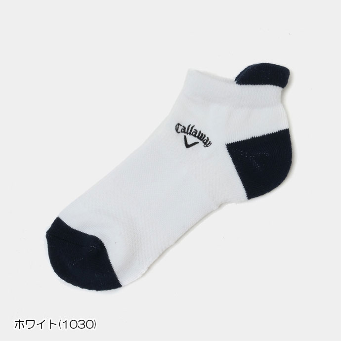 キャロウェイ ゴルフウェア ソックス メッシュアンクルソックス