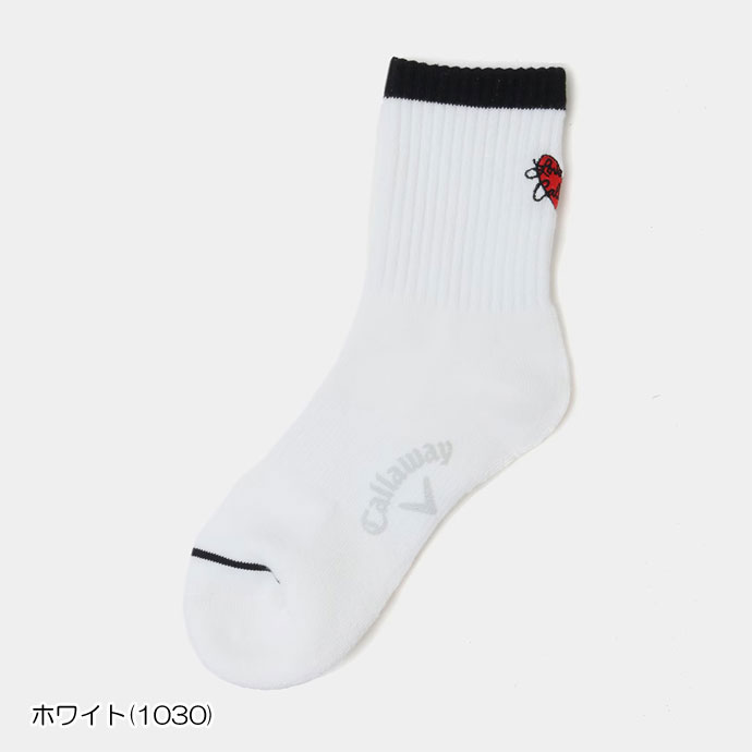キャロウェイ ゴルフウェア ソックス Love Callawayショートソックス