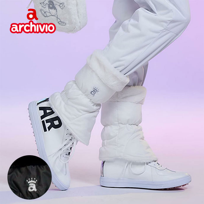 アルチビオ　リバーシブルショートレッグウォーマー アルチビオ ゴルフウェア その他ウェア リバーシブルショートレッグ