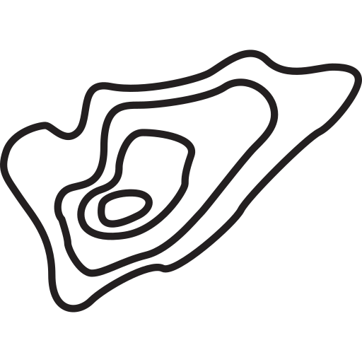 グリーン上の狙いをサポートのアイコン