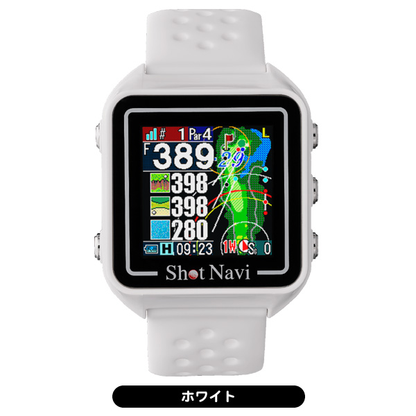 GPSゴルフナビ ホワイト ショットナビ ビヨンド ライト プラス GPSゴルフナビ | レディース