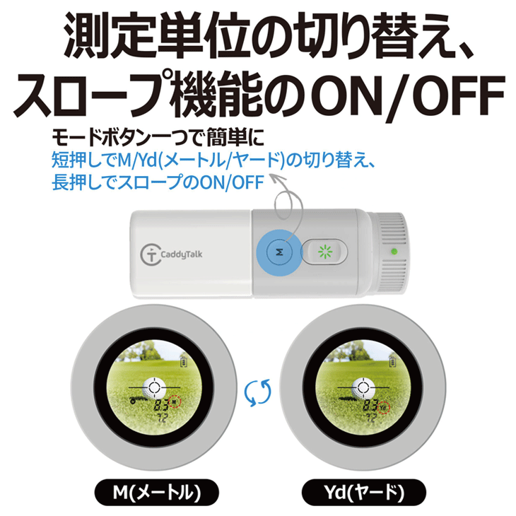 ゴルフゾン キャディトーク ミニオン ゴルフ用レーザー距離計 ゴルフゾン キャディトーク ミニオン ゴルフ用レーザー距離計