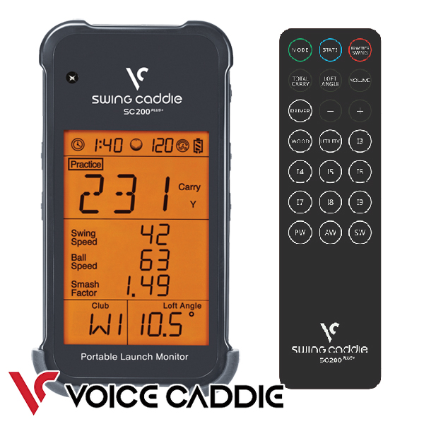 ボイスキャディ スイングキャディ SC200 PLUS+ 小型 ゴルフ弾道測定器