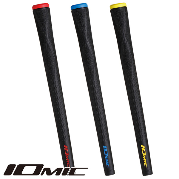 イオミック(IOMIC) ブラックアーマー2 Sticky Evolution2.3 有 10本入り ブルー イオミック Black ARMOR Series Sticky Evolution 2.3 (ゴルフグリップ