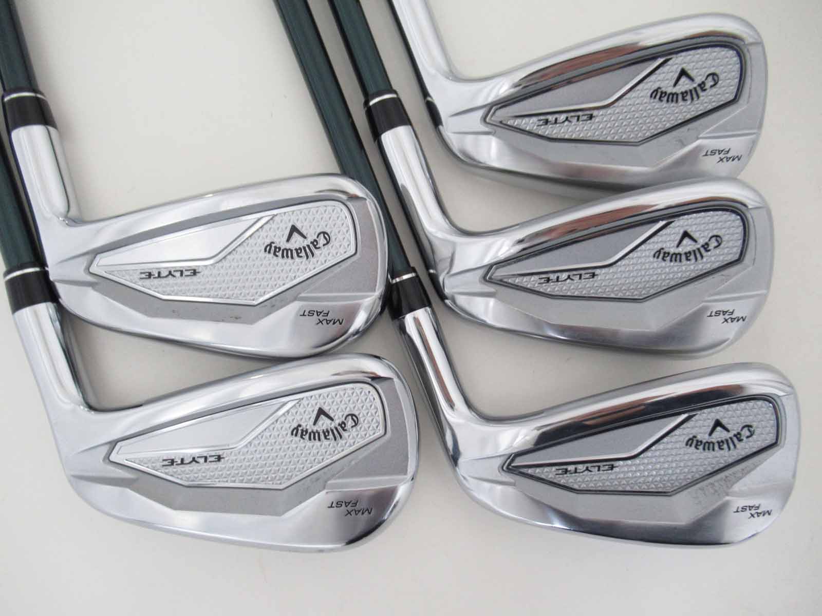 状態良好　キャロウェイ　エリートマックスファスト　アイアンセット　純正カーボンR キャロウェイ ELYTE MAX FAST エリート マックス ファスト アイアン