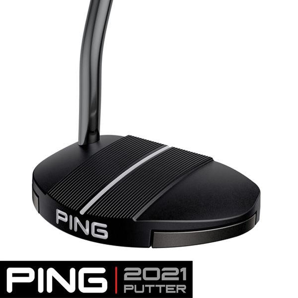 ピン 2021 CA70 パター 右利き用 PP58ミッドサイズ ブラック/レッド